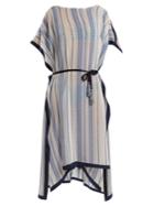 Zeus + Dione Amos Geometric-jacquard Silk-blend Kaftan