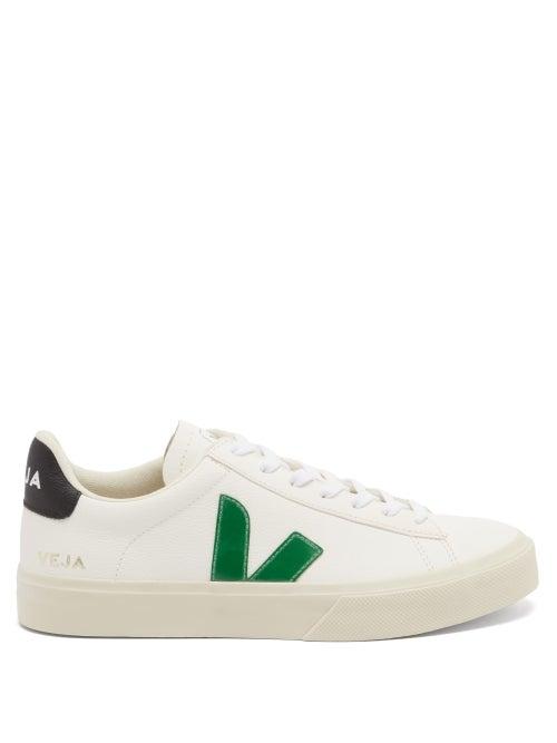 Matchesfashion.com Veja - Campo Leather Trainers - Womens - Green White
