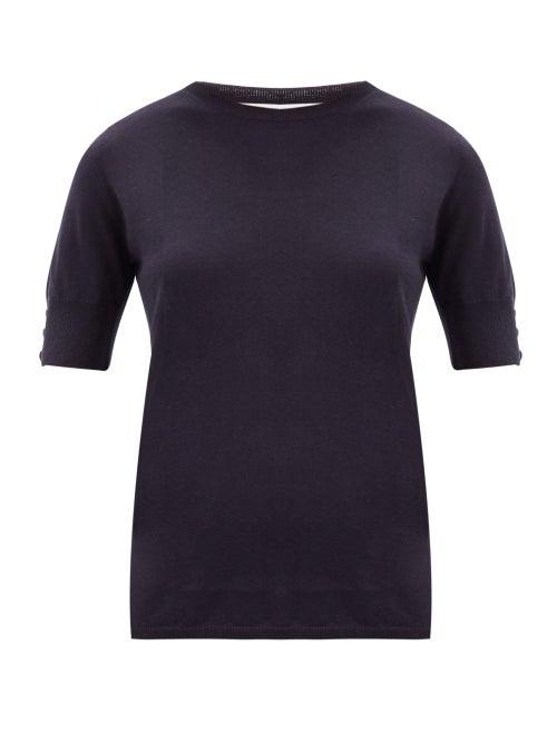 Matchesfashion.com Max Mara - Stagno Sweater - Womens - Navy