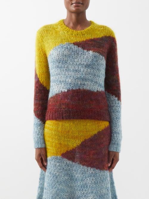 Ulla Johnson - Maude Hand-dyed Mohair-blend Sweater - Womens - Multi