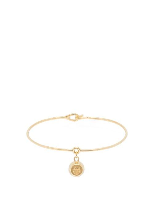Matchesfashion.com Aurlie Bidermann Fine Jewellery - Grelot 18kt Gold Bracelet - Womens - Gold