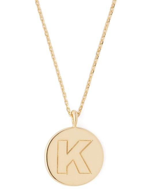 Matchesfashion.com Theodora Warre - K Charm Gold Plated Necklace - Womens - Gold