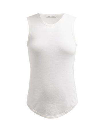 Matchesfashion.com Frances De Lourdes - Max Cashmere Blend Tank Top - Womens - Cream