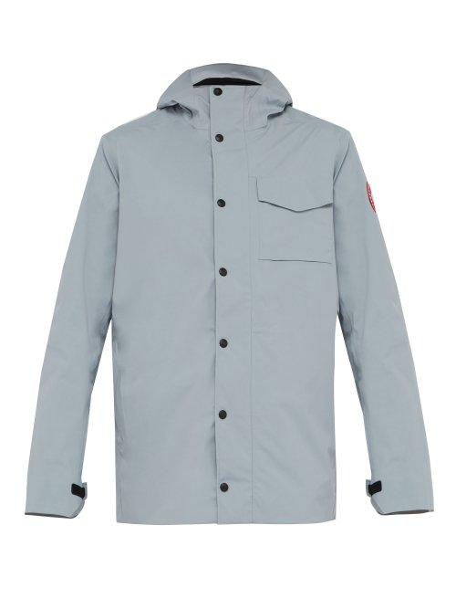 Matchesfashion.com Canada Goose - Nanaimo Hooded Stretch Shell Jacket - Mens - Grey