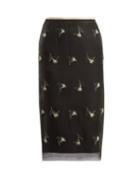 Matchesfashion.com No. 21 - Sequin And Bead Embellished Pencil Skirt - Womens - Black