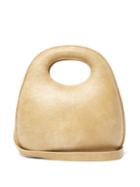 Matchesfashion.com Lemaire - Egg Cracked Leather Bag - Womens - Brown