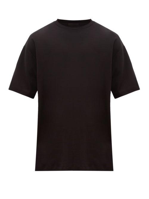 Matchesfashion.com Wardrobe. Nyc - Oversized Cotton Jersey T Shirt - Mens - Black