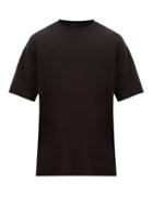 Matchesfashion.com Wardrobe. Nyc - Oversized Cotton Jersey T Shirt - Mens - Black