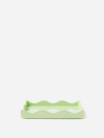 The Lacquer Company - X Rita Konig Belles Rives Mini Lacquer Tray - Light Green