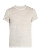 Matchesfashion.com 120% Lino - Crew Neck Linen T Shirt - Mens - Grey