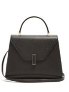 Matchesfashion.com Valextra - Iside Medium Grained Leather Bag - Womens - Black