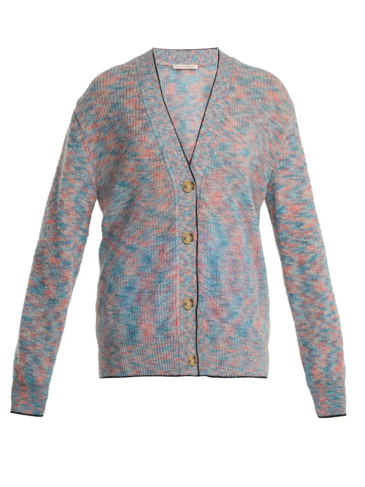 Christopher Kane V-neck Mohair-blend Knit Cardigan