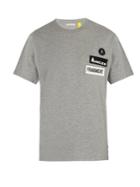 7 Moncler Fragment Multi-patch Crew-neck Cotton T-shirt