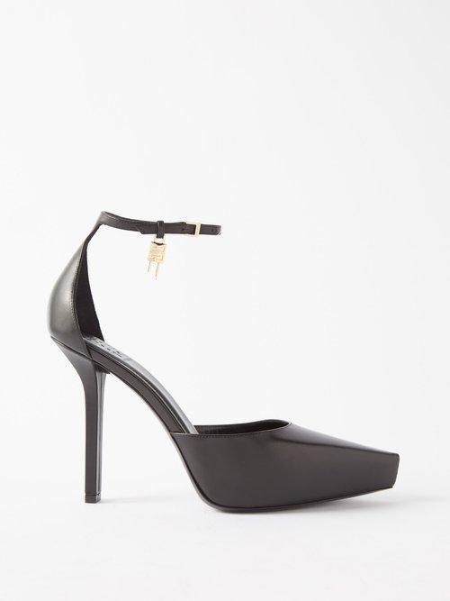Givenchy - G Lock 110 Leather Pumps - Womens - Black