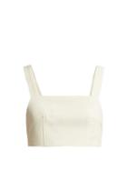 Matchesfashion.com Racil - Mae Crepe Cropped Top - Womens - Ivory
