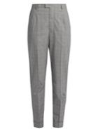 Isabel Marant Étoile Laure Checked Tapered Trousers