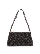 Matchesfashion.com Shrimps - Dawson Floral-beaded Bag - Womens - Black