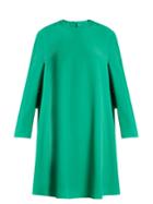 Balenciaga Long-sleeved Crepe Mini Dress