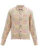 Matchesfashion.com Ymc - Patchwork Cotton-flannel Shirt - Mens - Multi