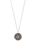 Matchesfashion.com Tom Wood - Coin-pendant Sterling-silver Necklace - Mens - Silver