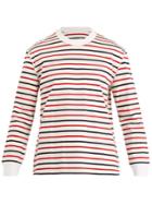 Maison Margiela Striped Cotton-jersey Sweater