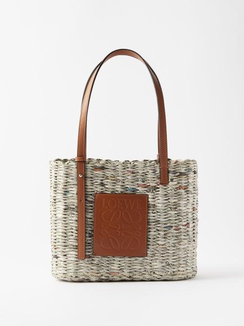 Loewe - X Salone Del Mobile Anagram-logo Basket Bag - Womens - Tan