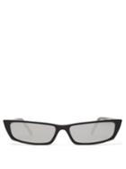 Matchesfashion.com Acne Studios - Agar Square Frame Acetate Sunglasses - Mens - Black