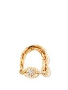 Matchesfashion.com Sophie Bille Brahe - Santa Fe Diamond & 18kt Gold Chain Ring - Womens - Yellow Gold