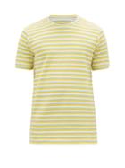 Matchesfashion.com Holiday Boileau - Hardy Striped Cotton-blend Waffle-piqu T-shirt - Mens - Yellow Multi