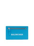 Matchesfashion.com Balenciaga - Everyday Leather Cardholder - Womens - Blue