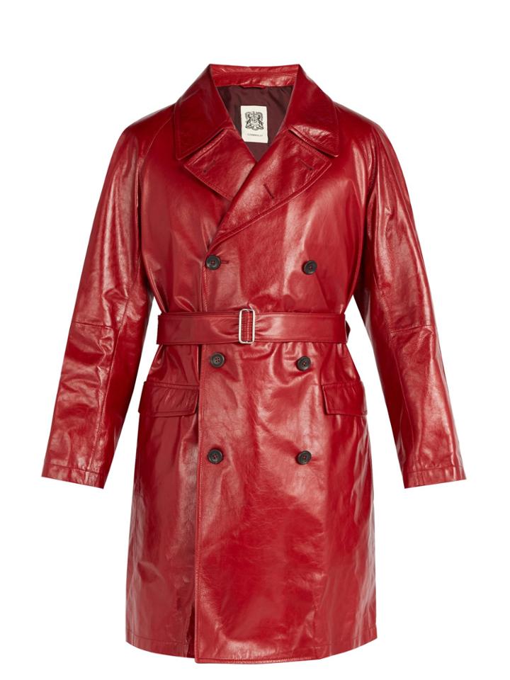 Connolly Leather Trench Coat