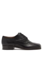 Matchesfashion.com Maison Margiela - Tabi Split-toe Grained-leather Shoes - Mens - Black