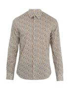 Paul Smith Regent Floral-print Single-cuff Cotton Shirt
