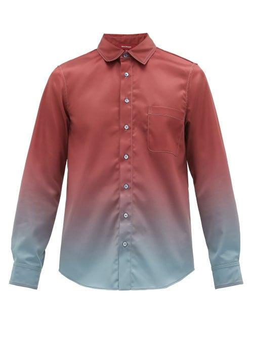 Matchesfashion.com Sies Marjan - Sander Dgrad Shirt - Mens - Red Multi