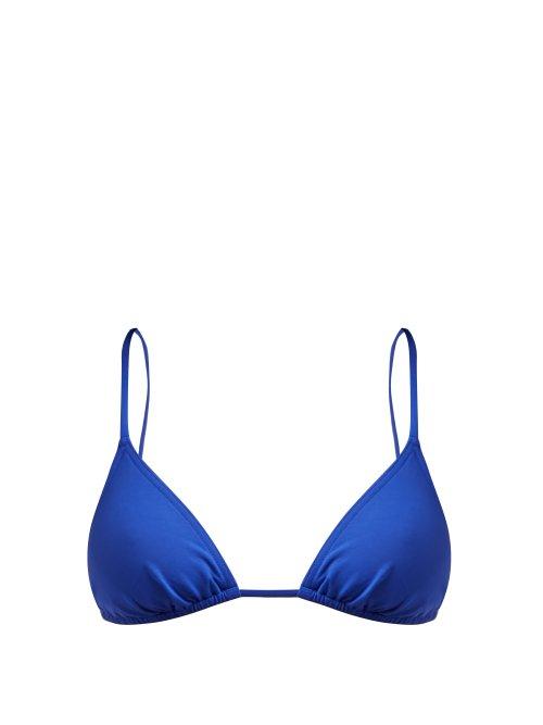 Matchesfashion.com Eres - Duna Mouna Triangle Bikini - Womens - Blue
