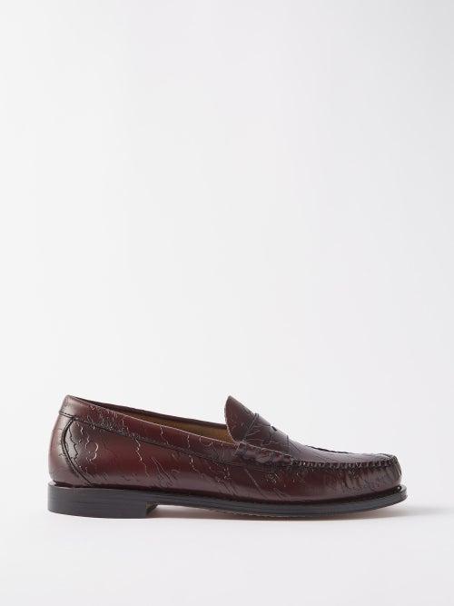 G.h. Bass & Co. - X Maharishi Weejun Heritage Larson Loafers - Mens - Maroon