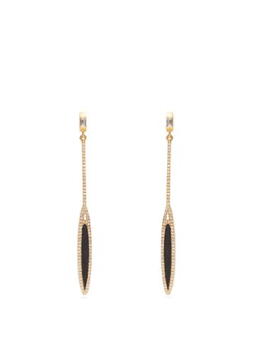 Monique Péan 18kt Gold, Diamond & Jade Earrings