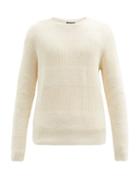 Matchesfashion.com Polo Ralph Lauren - Roving Tonal Stripe-knit Cotton Jumper - Mens - Cream