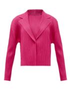 Matchesfashion.com Pleats Please Issey Miyake - Technical-pleated Blazer - Womens - Pink