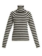 Haider Ackermann Invidia Striped Wool-blend Roll-neck Sweater