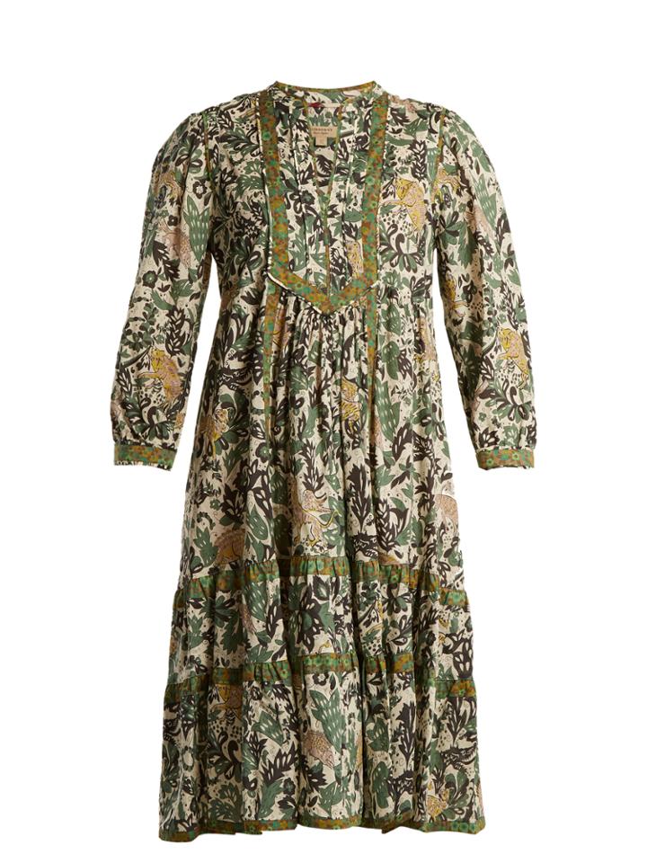 Burberry Kassandra Cotton-batiste Dress