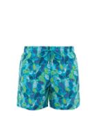 Matchesfashion.com Vilebrequin - Moorea Paisley-print Swim Shorts - Mens - Blue Multi