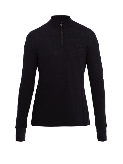 Matchesfashion.com Iffley Road - Thorpe Wool Track Top - Mens - Black
