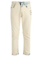 Gucci Embroidered Mid-rise Slim-leg Jeans