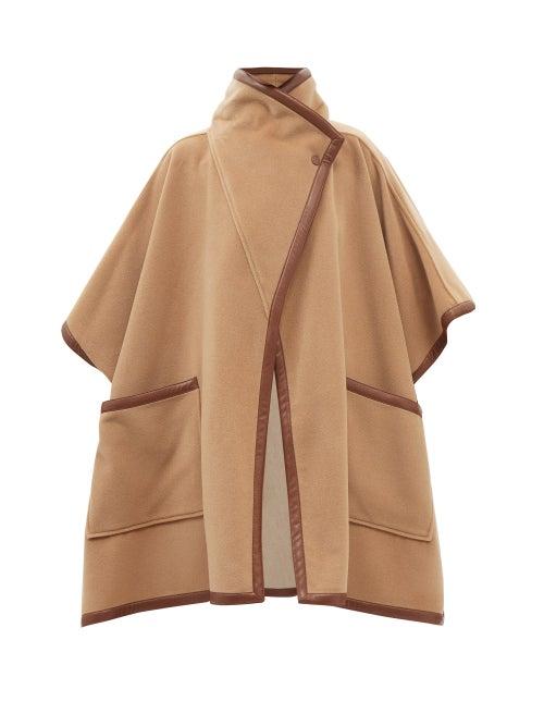 Max Mara - Archive Cape - Womens - Camel