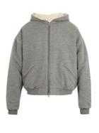 Fear Of God Zip-through Cotton-blend Hooded Sweatshirt