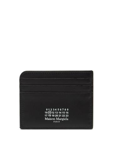 Ladies Accessories Maison Margiela - Four Stitches Leather Cardholder - Womens - Black