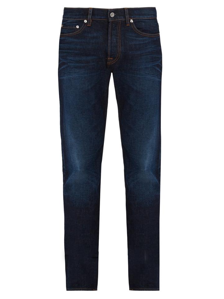 Stone Island Mid-rise Slim-leg Jeans