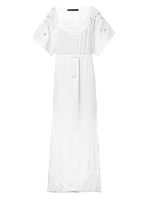 Vix Paola Embroidered Maxi Dress