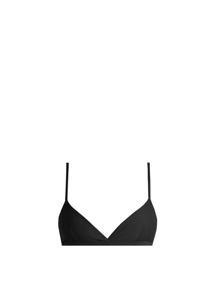 Matteau The Tri Crop Triangle Bikini Top